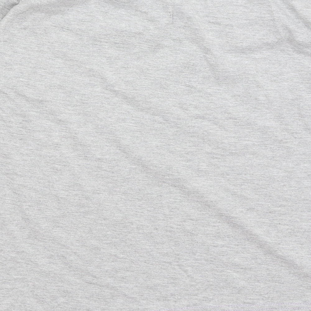 LOL Surprise Girls Grey   Basic T-Shirt Size 9-10 Years  - Go Team Glitter