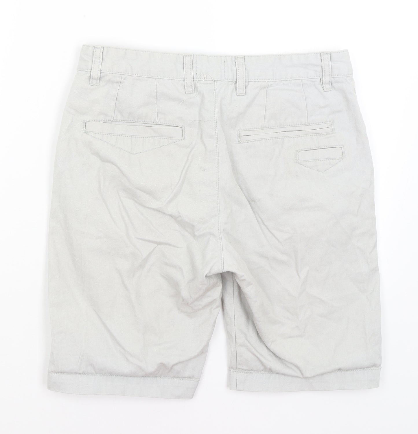 Dstruct Mens Grey   Chino Shorts Size 30 in
