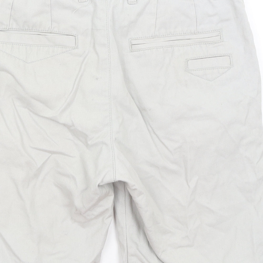 Dstruct Mens Grey   Chino Shorts Size 30 in