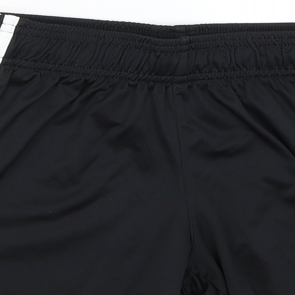 adidas Boys Black   Sweat Shorts Size 9-10 Years