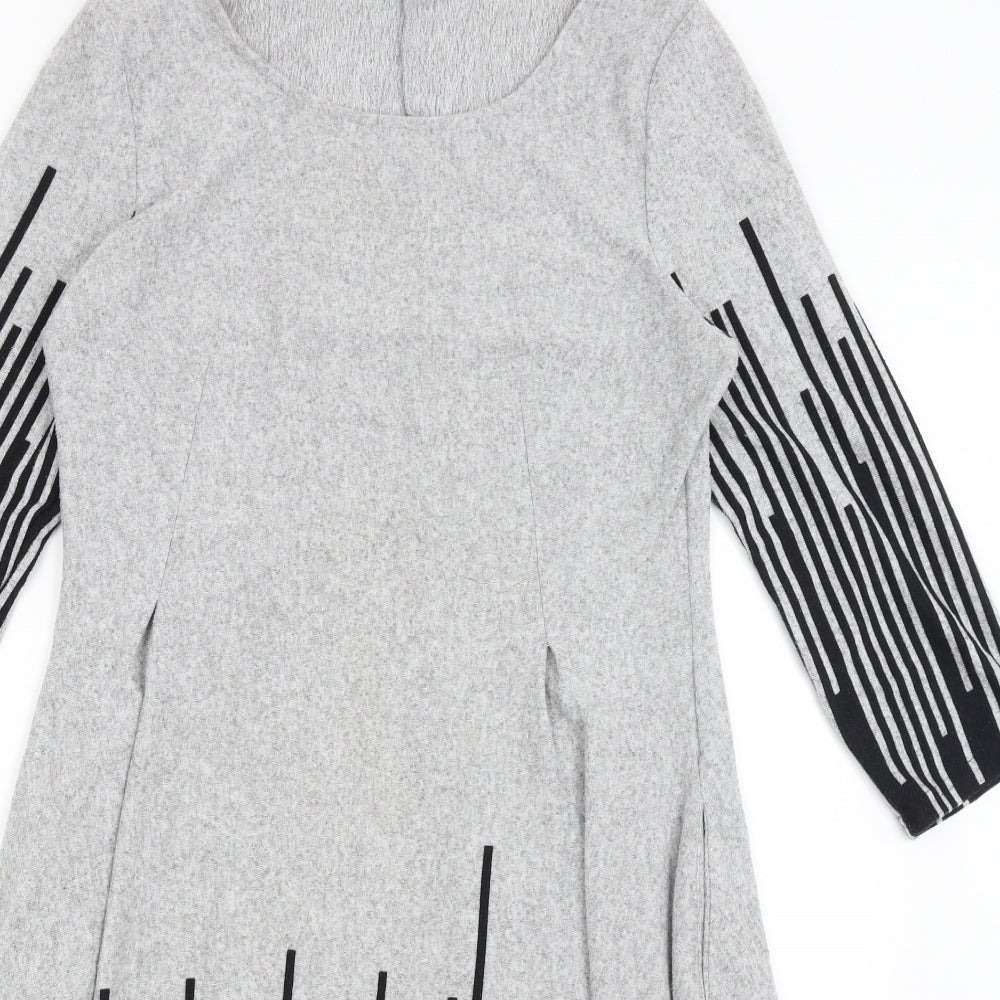 Quiz Womens Grey   A-Line  Size 14