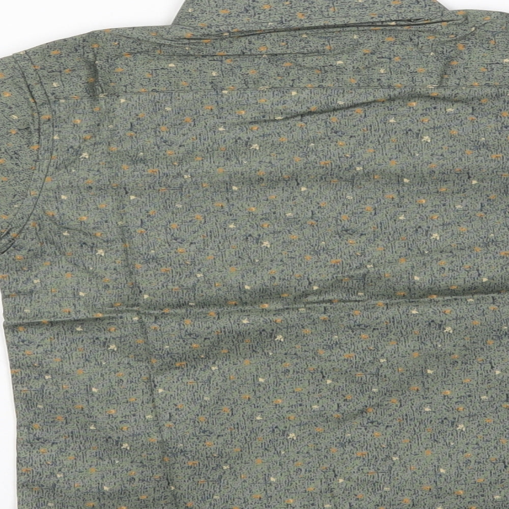 sh&k Boys Green   Basic Button-Up Size 3 Years