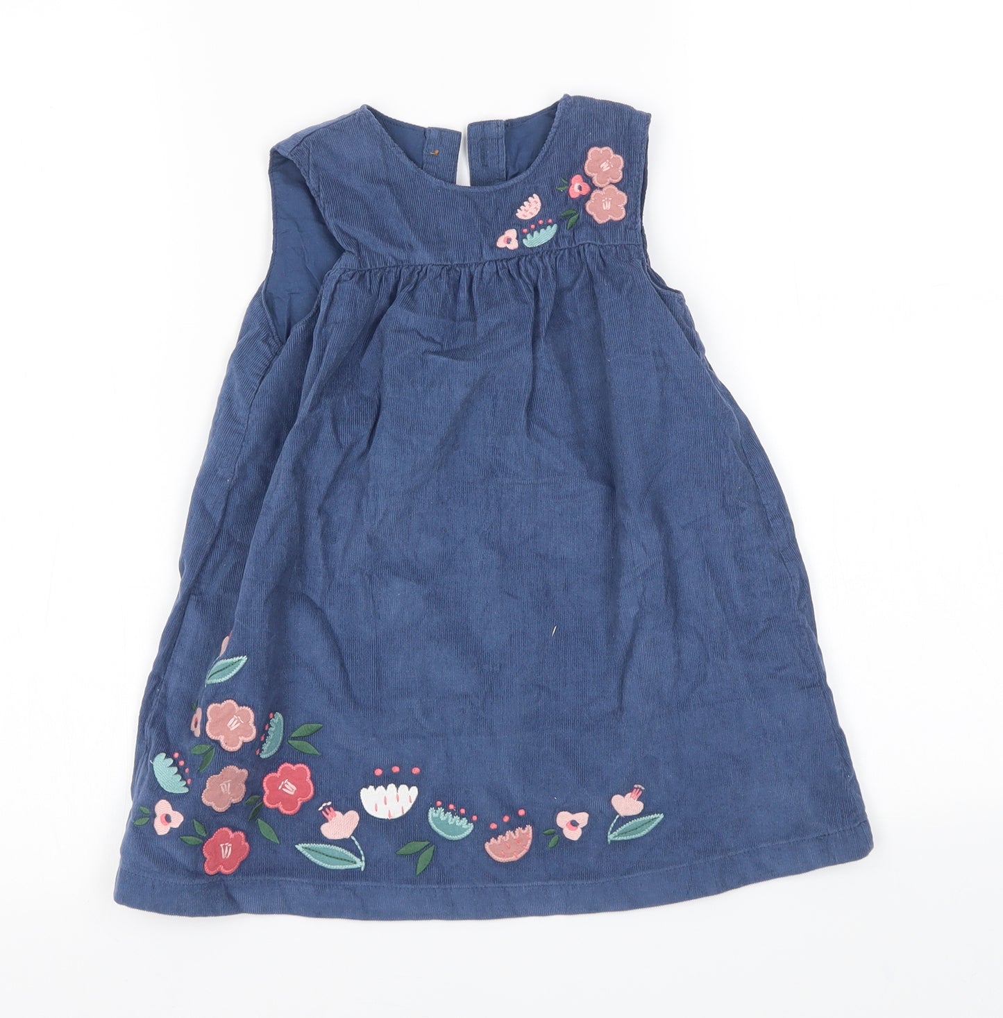 Marks and Spencer Girls Blue   Tank Dress  Size 18-24 Months