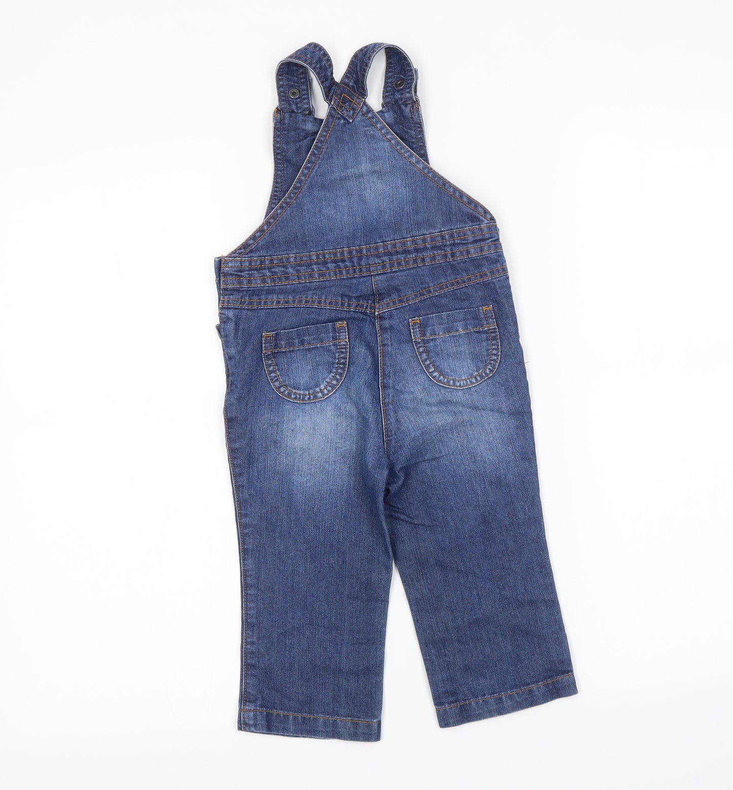 George Girls Blue   Cargo Jeans Size 18-24 Months