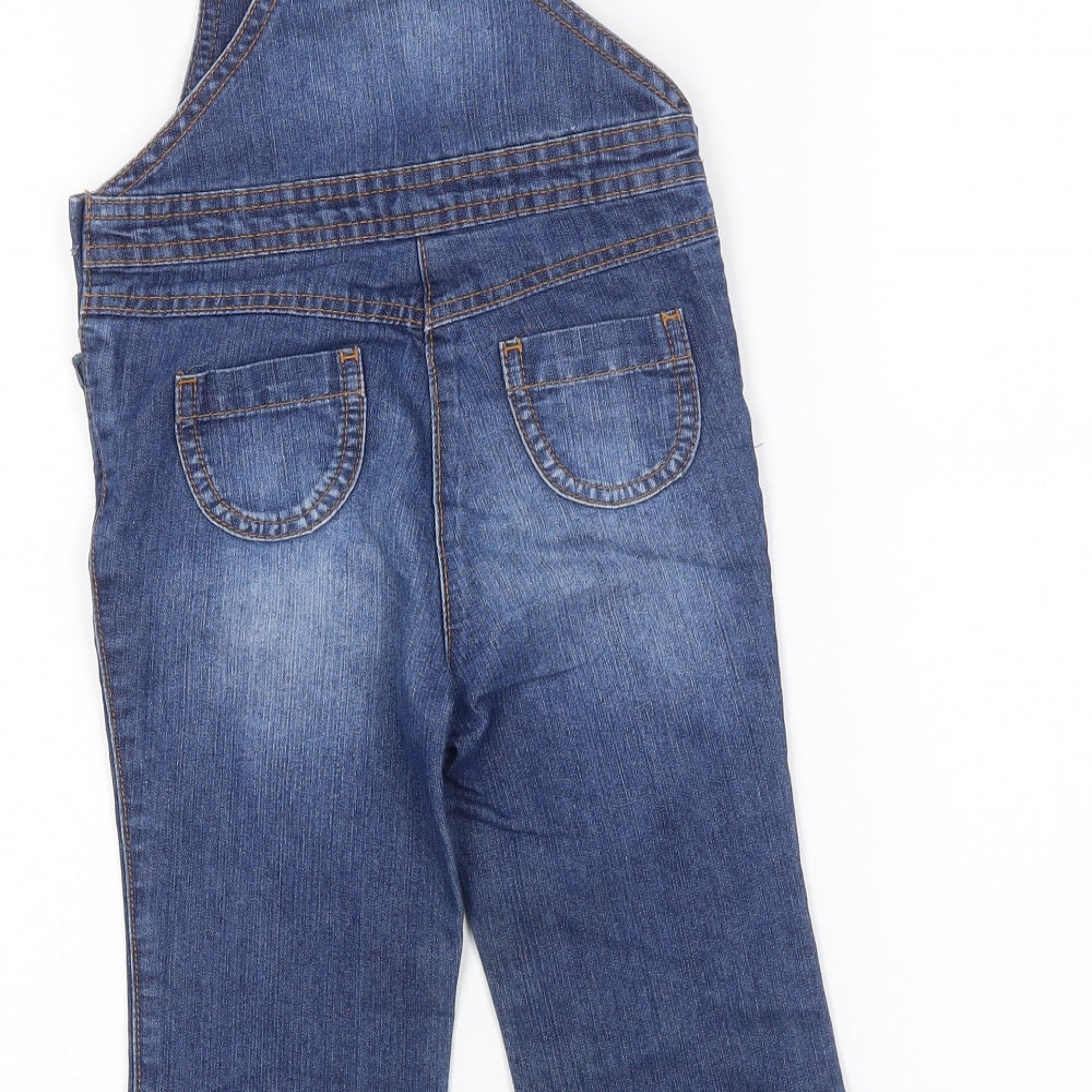 George Girls Blue   Cargo Jeans Size 18-24 Months