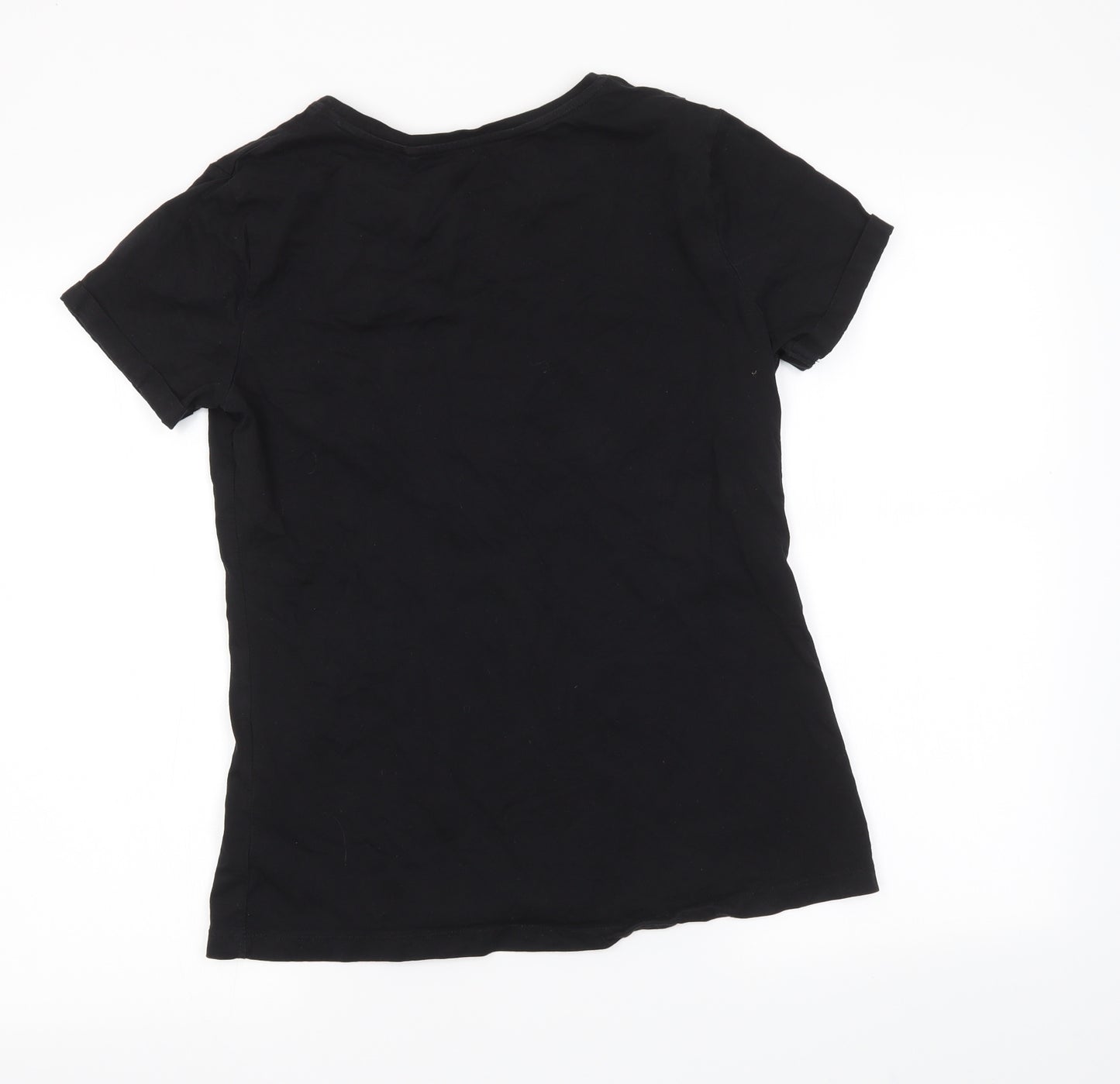 Star Wars Boys Black   Basic T-Shirt Size L