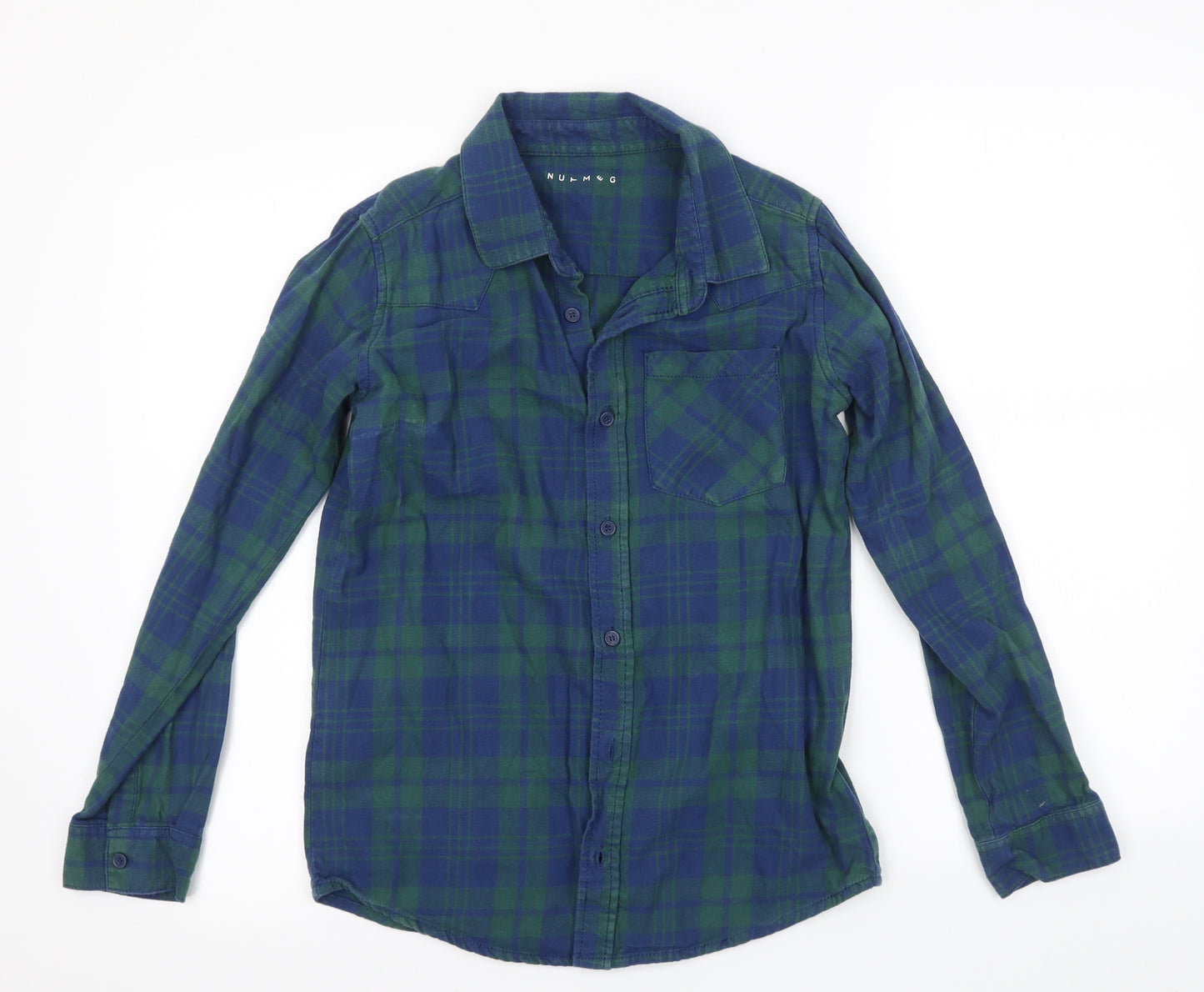 Nutmeg Boys Multicoloured Check  Basic Casual Size 12-13 Years