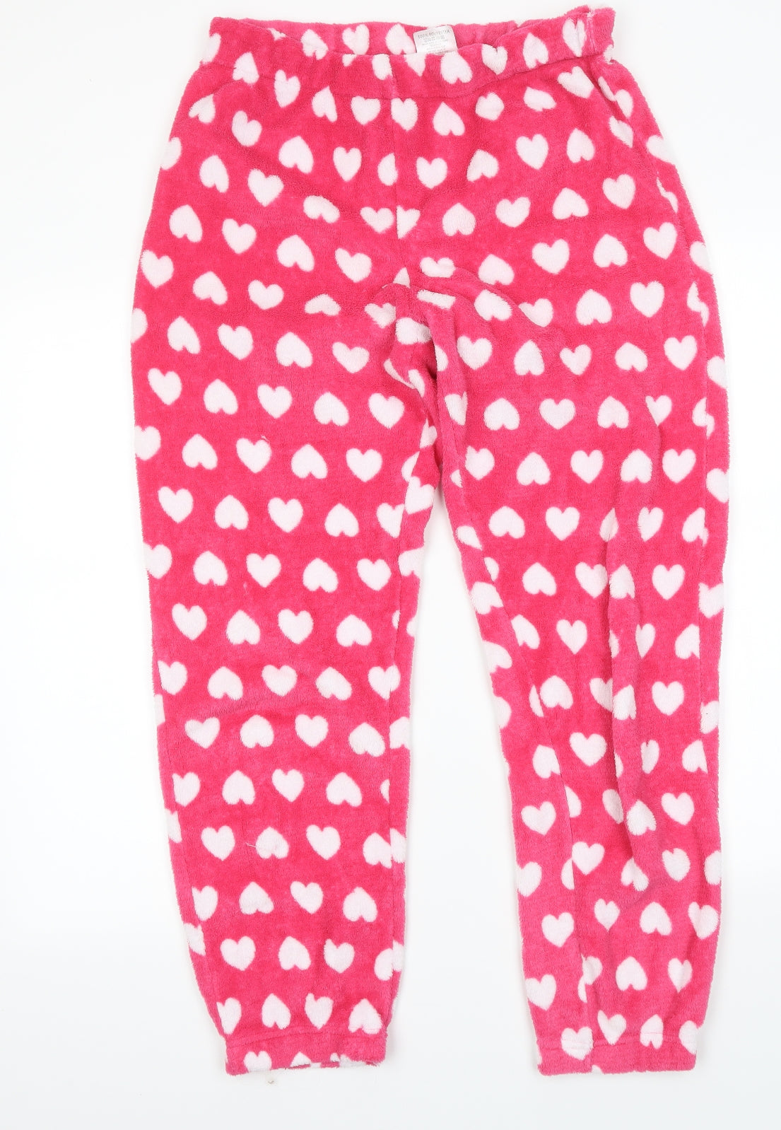 Love Sleep Womens Pink Polka Dot  Capri Pyjama Pants Size M