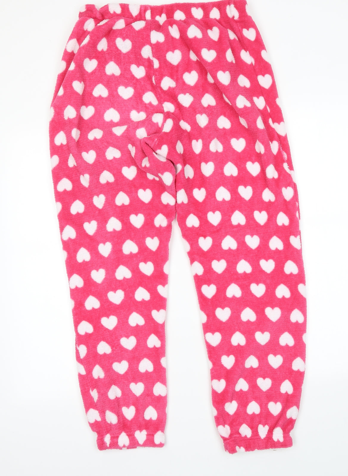 Love Sleep Womens Pink Polka Dot  Capri Pyjama Pants Size M