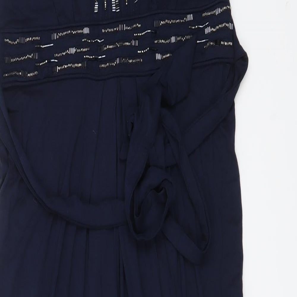 Monsoon Womens Blue   Maxi  Size 14