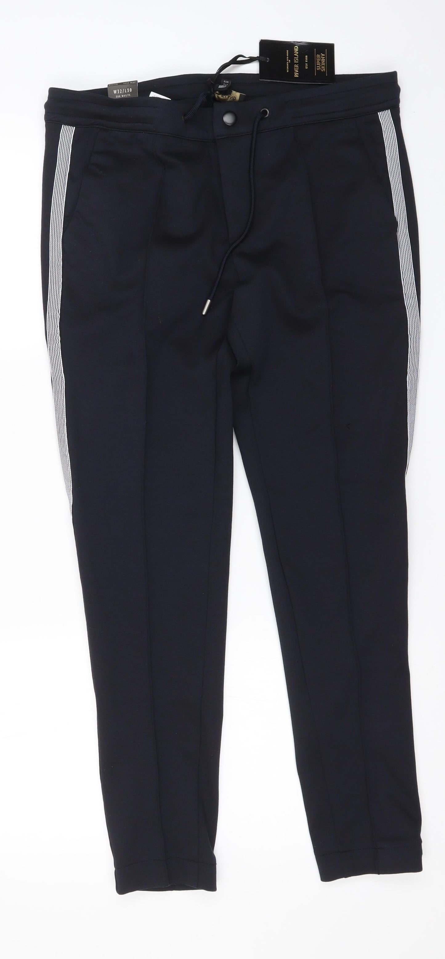 River Island Womens Blue   Trousers  Size 32 L30 in