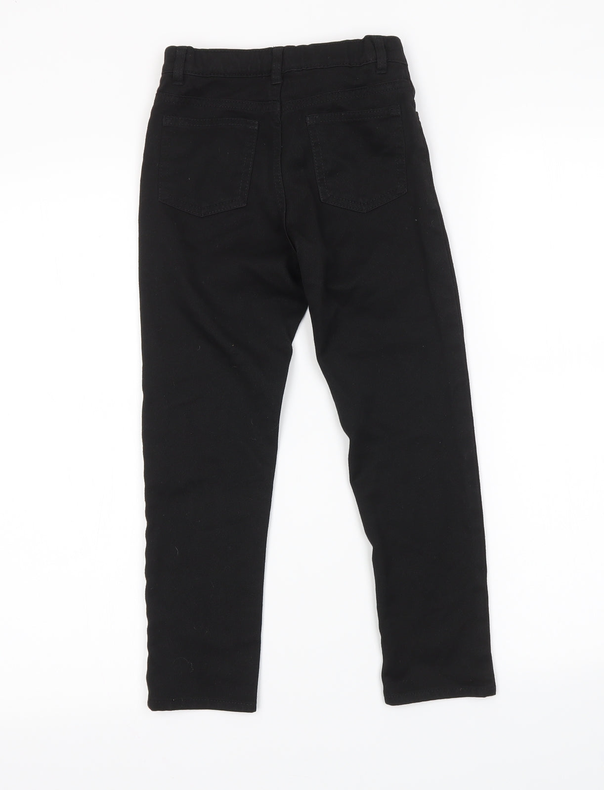 George Boys Black   Capri Trousers Size 6-7 Years