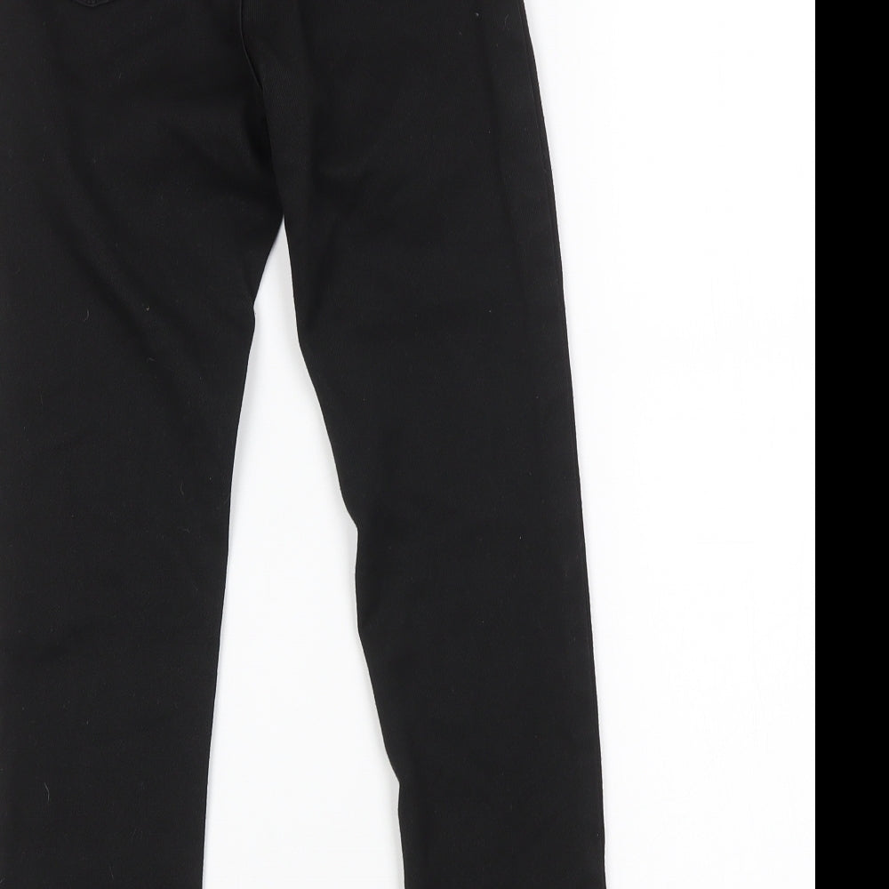 George Boys Black   Capri Trousers Size 6-7 Years