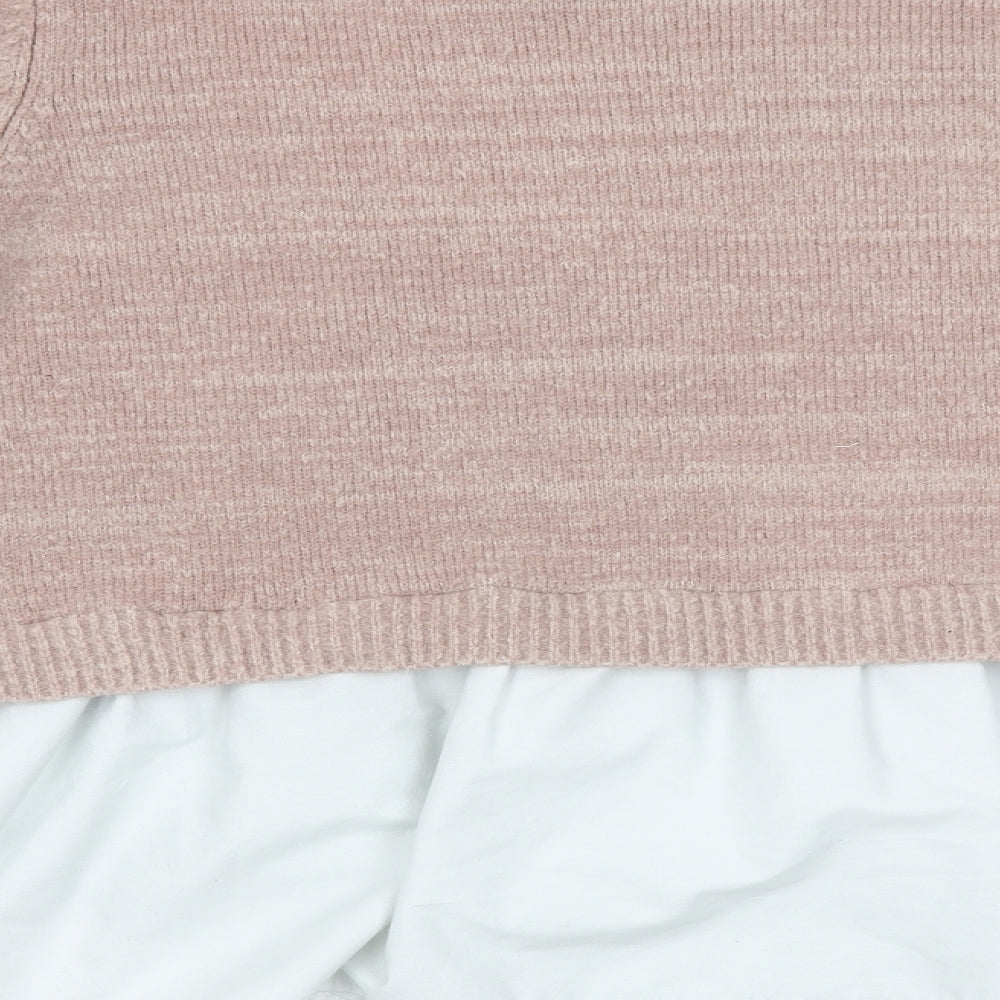 Primark Womens Pink   Pullover Jumper Size 18
