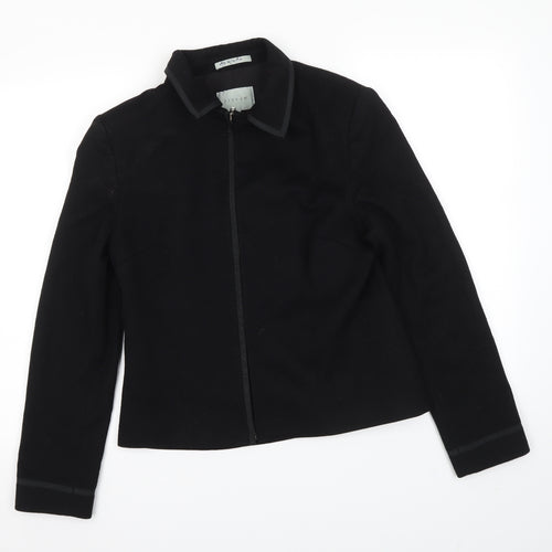 Jigsaw Womens Black   Jacket  Size 12