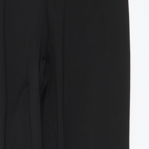 Boohoo Womens Black   Compression Leggings Size M L27.5 in