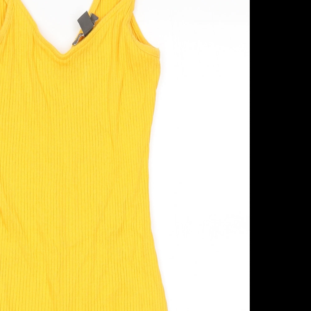 Primark Womens Yellow   Mini  Size 12