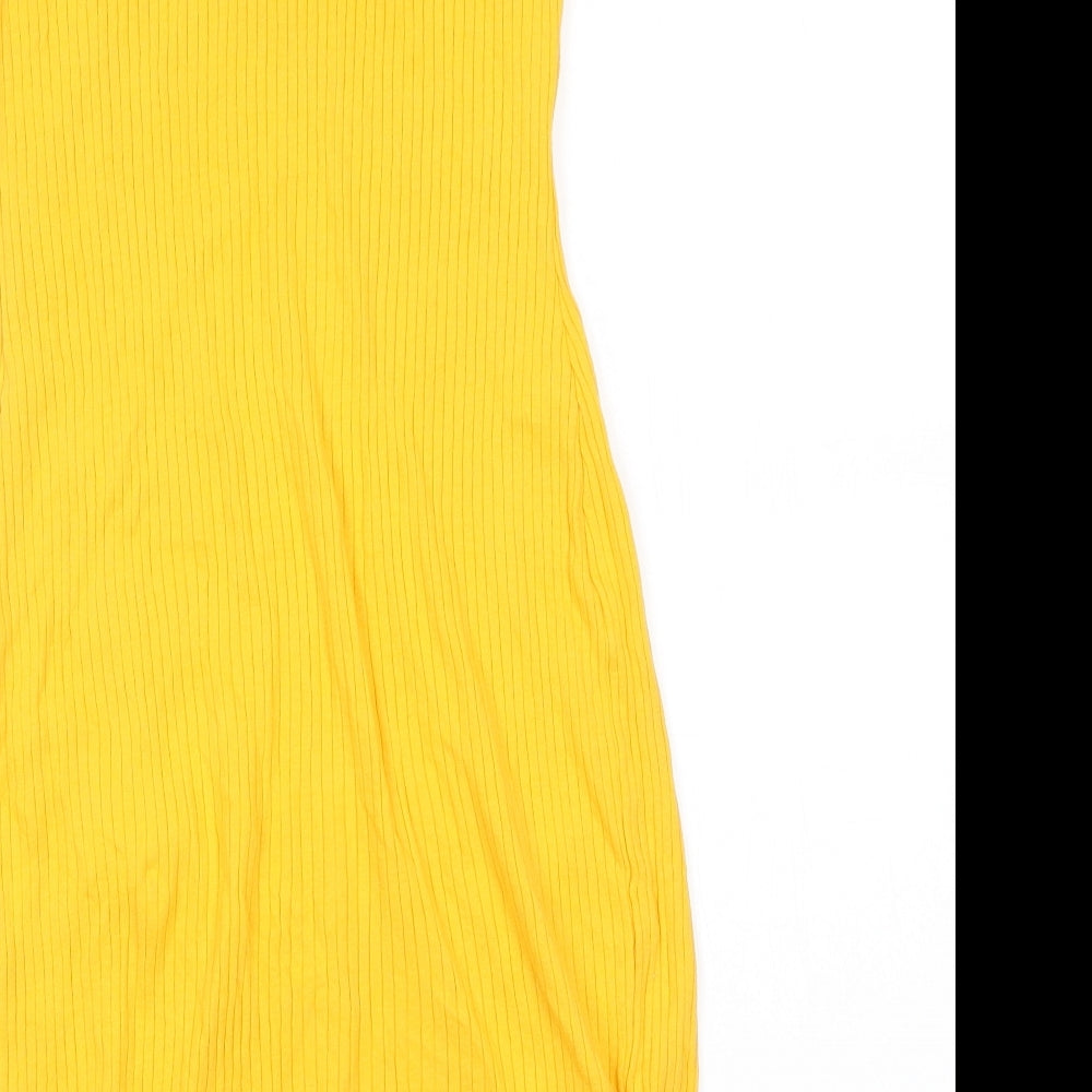 Primark Womens Yellow   Mini  Size 12