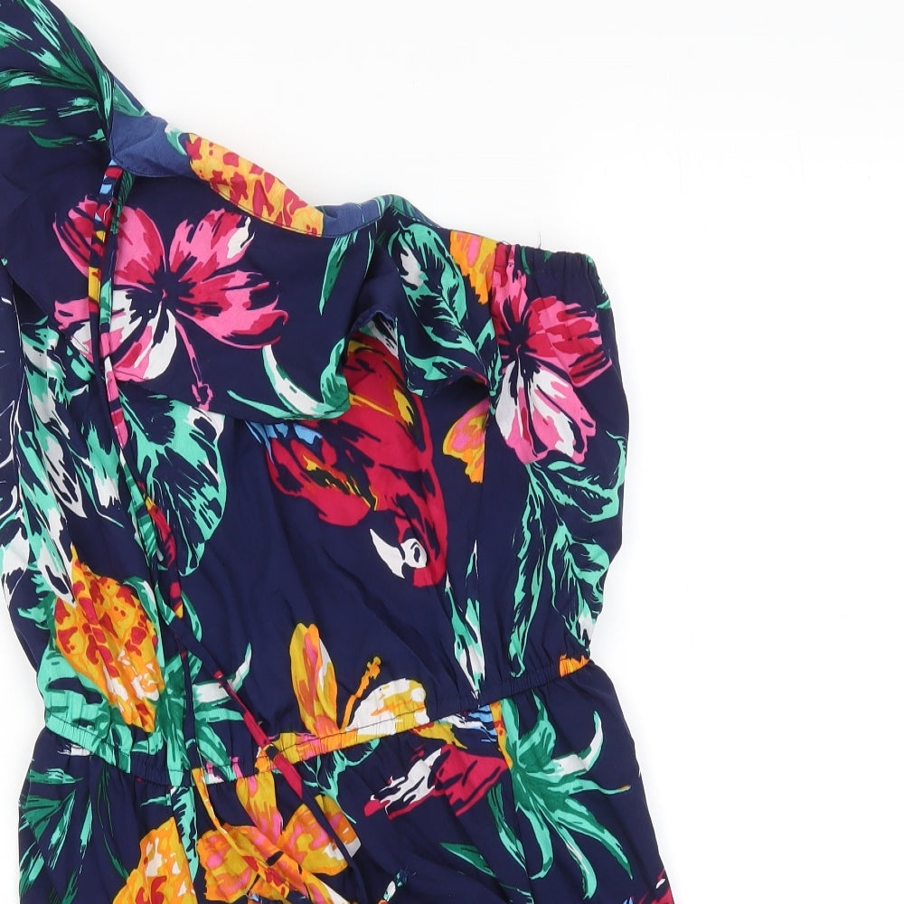 Atmosphere Womens Multicoloured Floral  Playsuit One-Piece Size 10