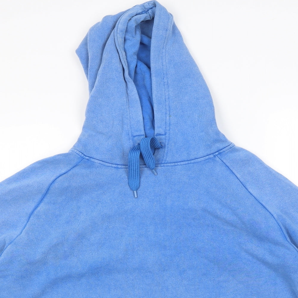New Look Womens Blue   Pullover Hoodie Size L