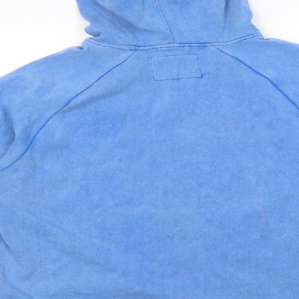 New Look Womens Blue   Pullover Hoodie Size L