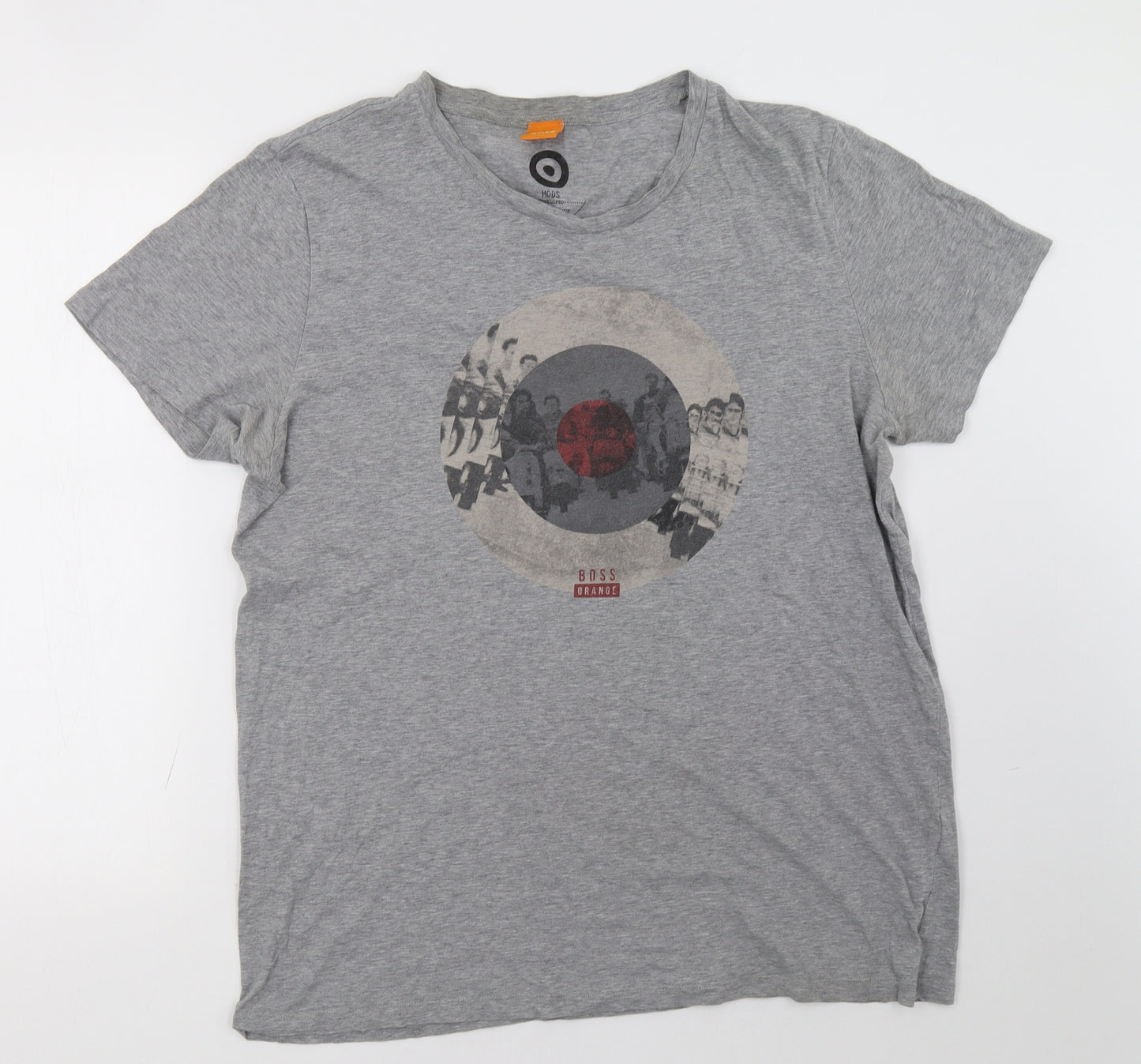 boss orange Mens Grey    T-Shirt Size 2XL