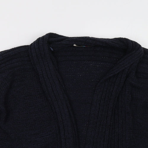 Marks and Spencer Womens Blue  Knit Cardigan Jumper Size 16