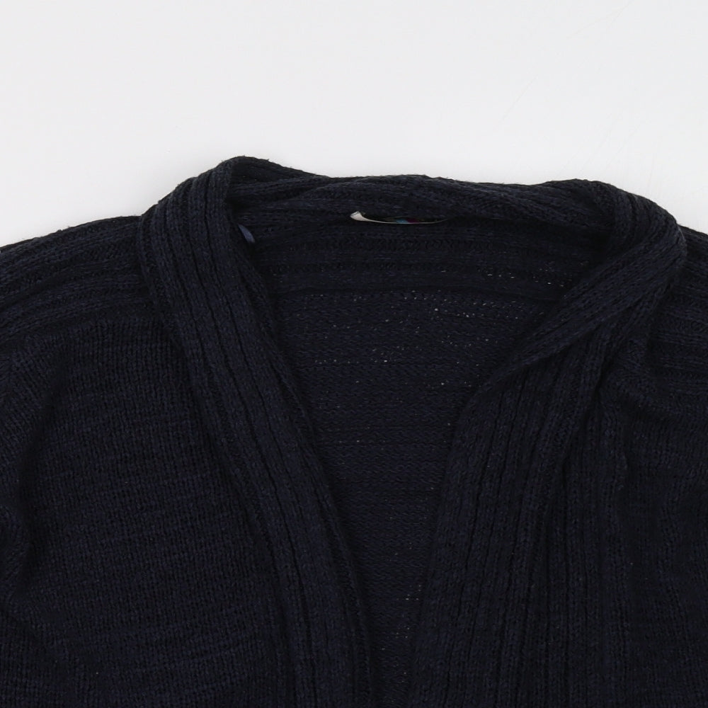 Marks and Spencer Womens Blue  Knit Cardigan Jumper Size 16
