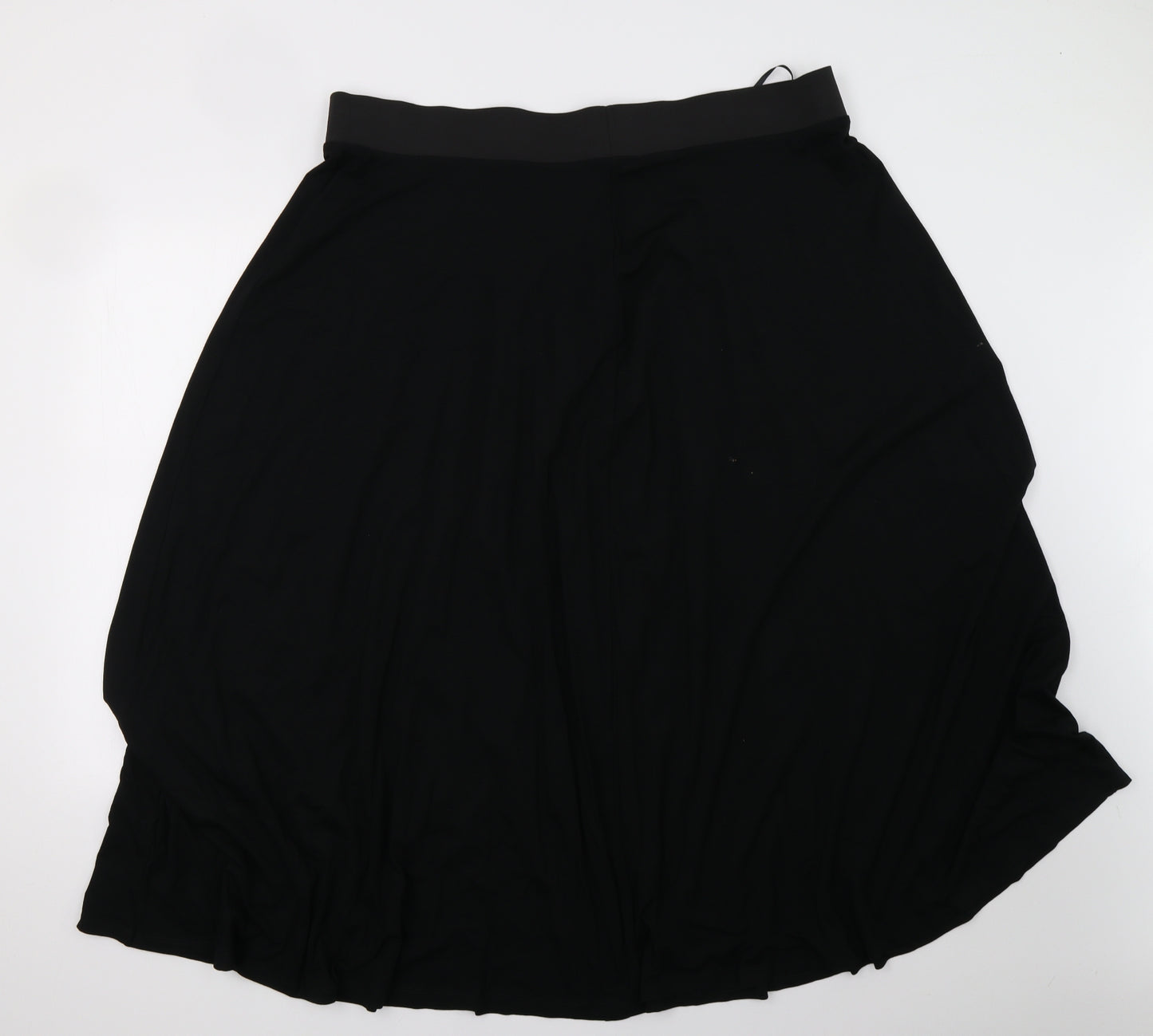 Marks and Spencer Womens Black   A-Line Skirt Size 22