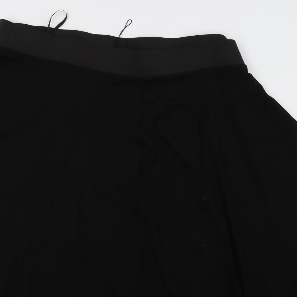 Marks and Spencer Womens Black   A-Line Skirt Size 22