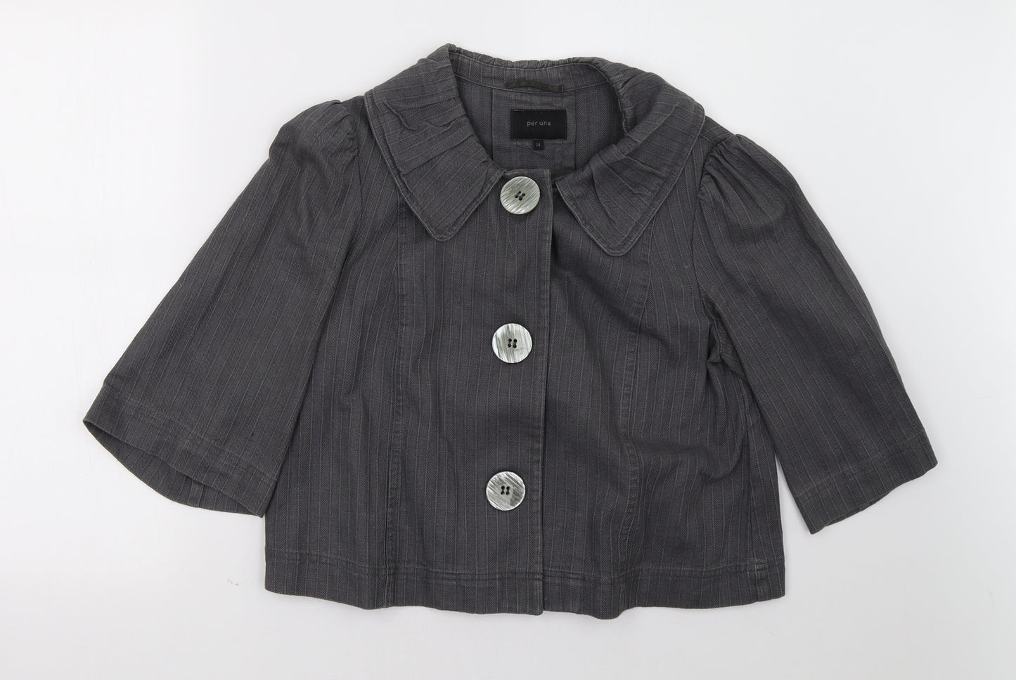 Marks and Spencer Womens Grey   Jacket  Size 14