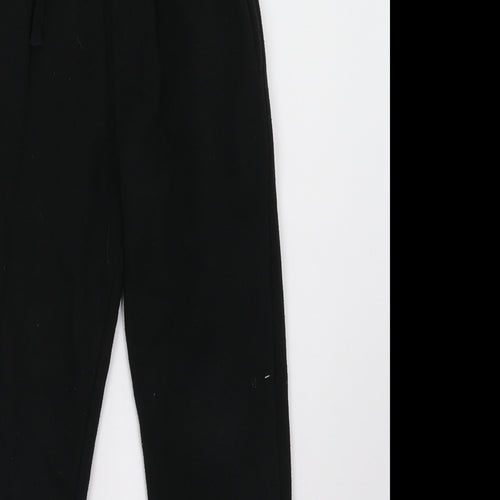 Primark Boys Black   Jogger Trousers Size 9 Months