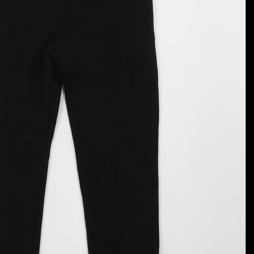 Primark Boys Black   Jogger Trousers Size 9 Months