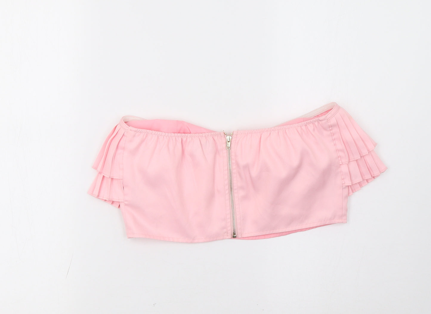 In the Style Womens Pink   Wrap Tank Size 10