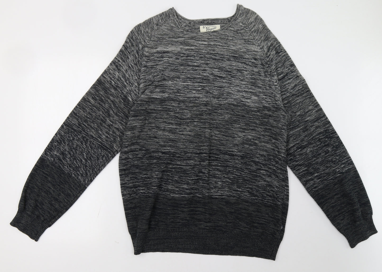 Penguin Mens Grey   Pullover Sweatshirt Size 2XL