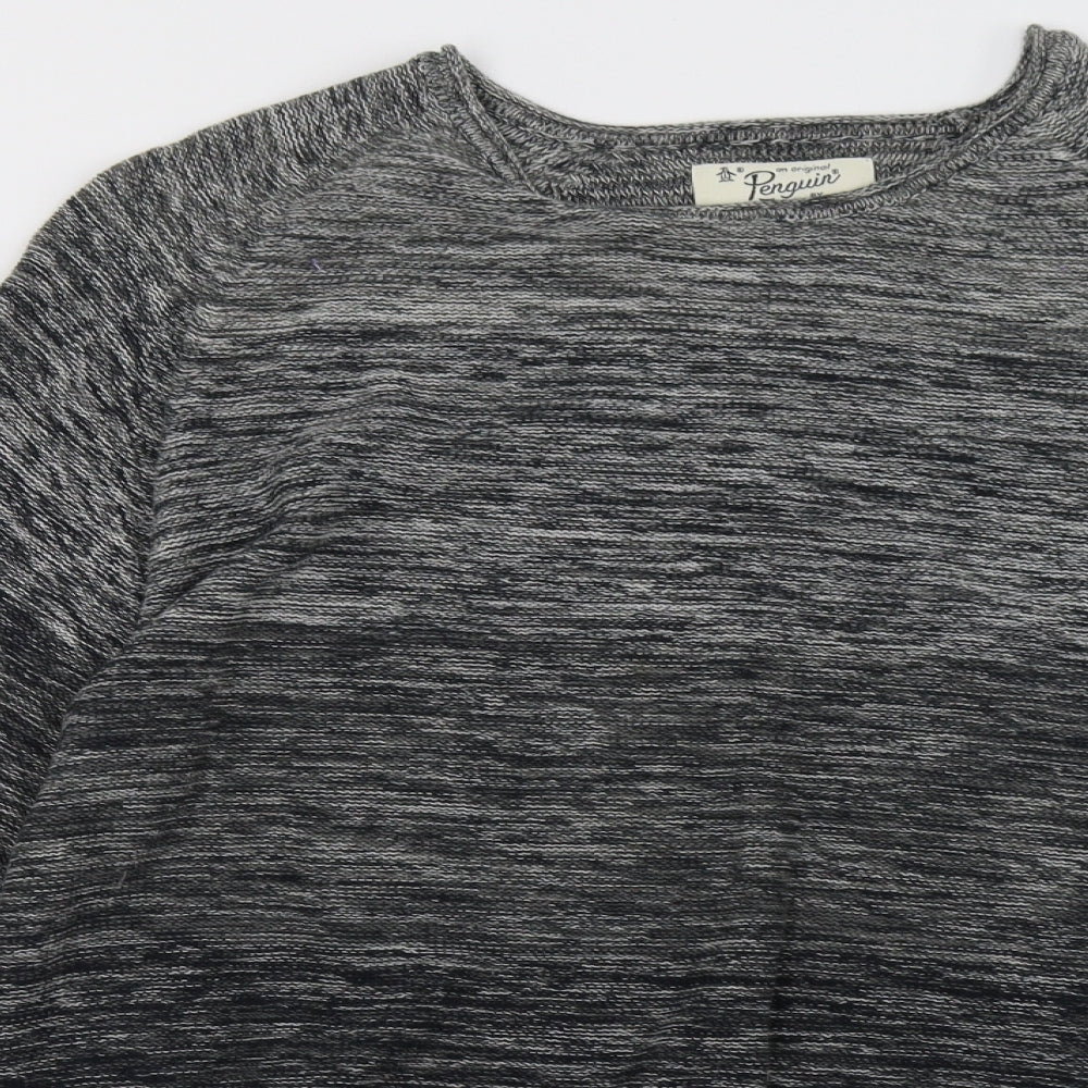 Penguin Mens Grey   Pullover Sweatshirt Size 2XL