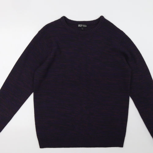 sandstones Mens Purple   Pullover Sweatshirt Size L