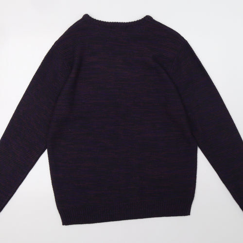 sandstones Mens Purple   Pullover Sweatshirt Size L