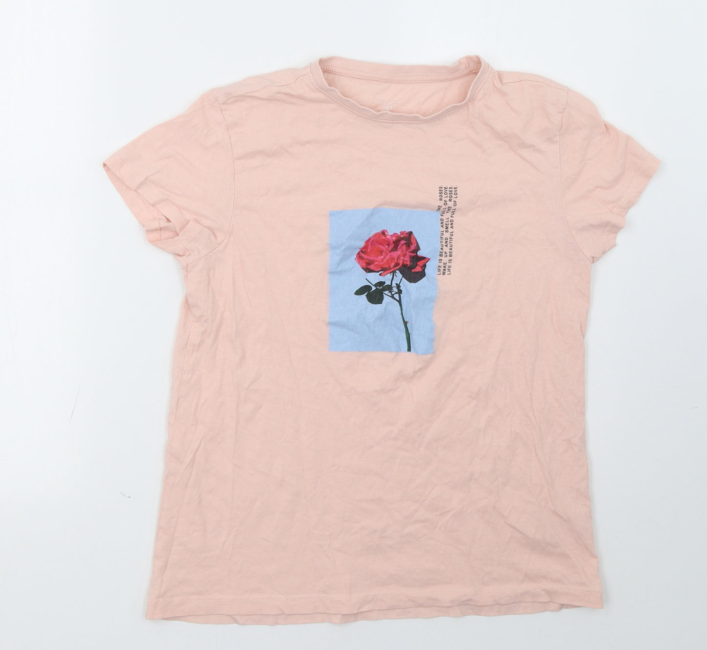 Primark Womens Pink   Basic T-Shirt Size 12