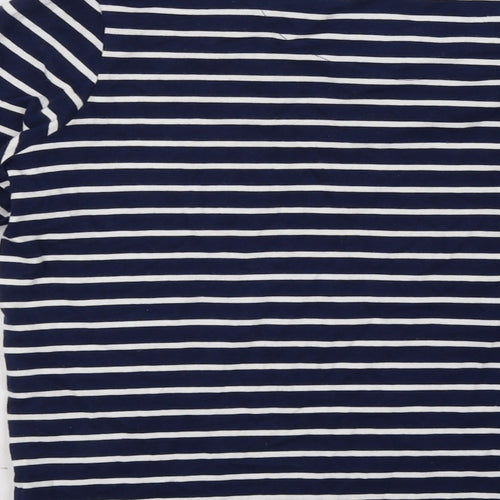Marks and Spencer Girls Blue Striped  Pullover Sweatshirt Size 14-15 Years