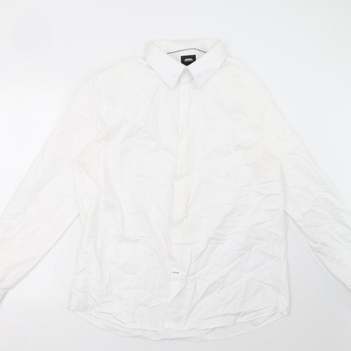 Burton Mens White    Polo Size 18