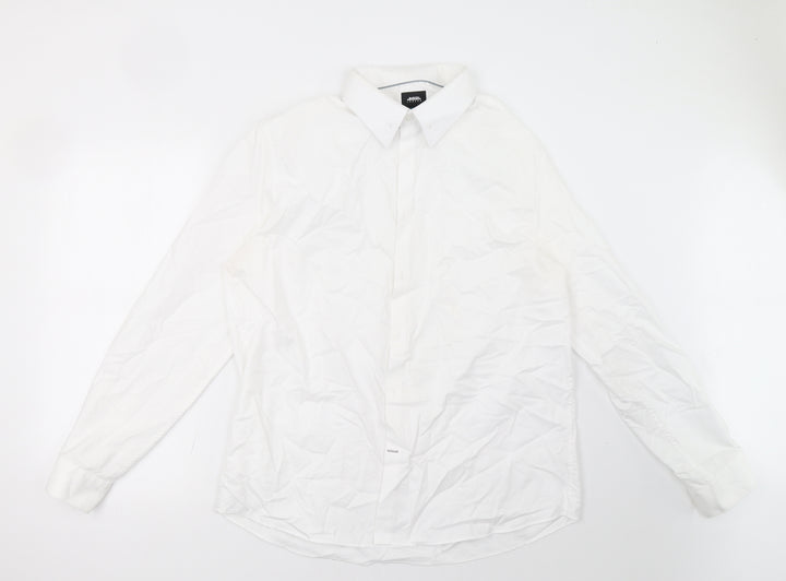 Burton Mens White Polo Size 18