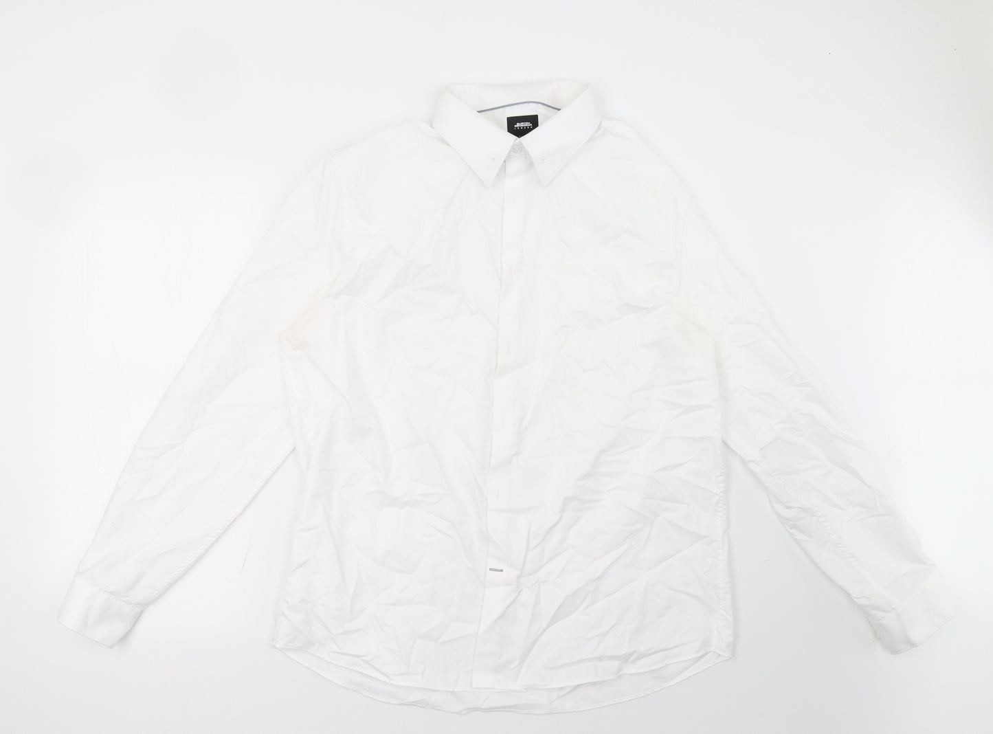 Burton Mens White    Polo Size 18