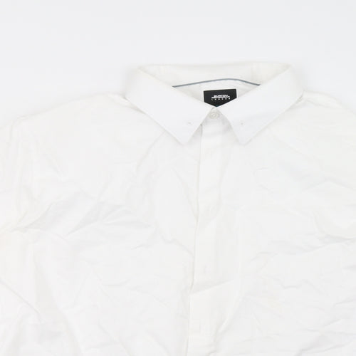 Burton Mens White    Polo Size 18