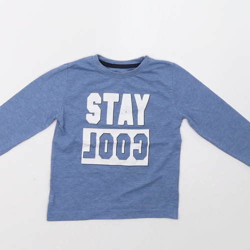 Primark Boys Blue   Pullover Sweatshirt Size 2-3 Years