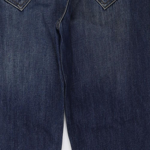 Burton Womens Blue  Denim Straight Jeans Size 36 L32 in