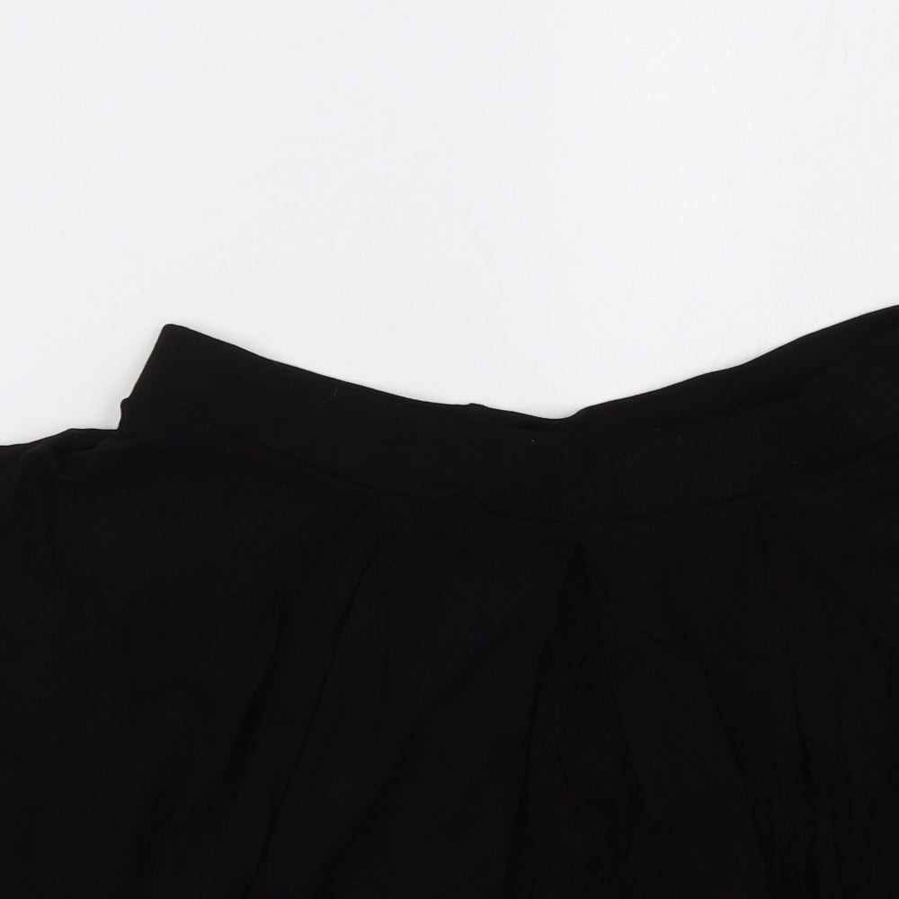 ASOS Womens Black   Skater Skirt Size 10