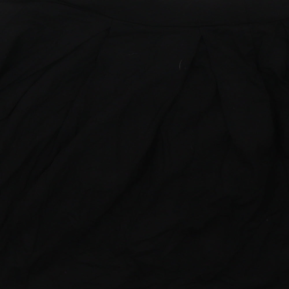 ASOS Womens Black   Skater Skirt Size 10