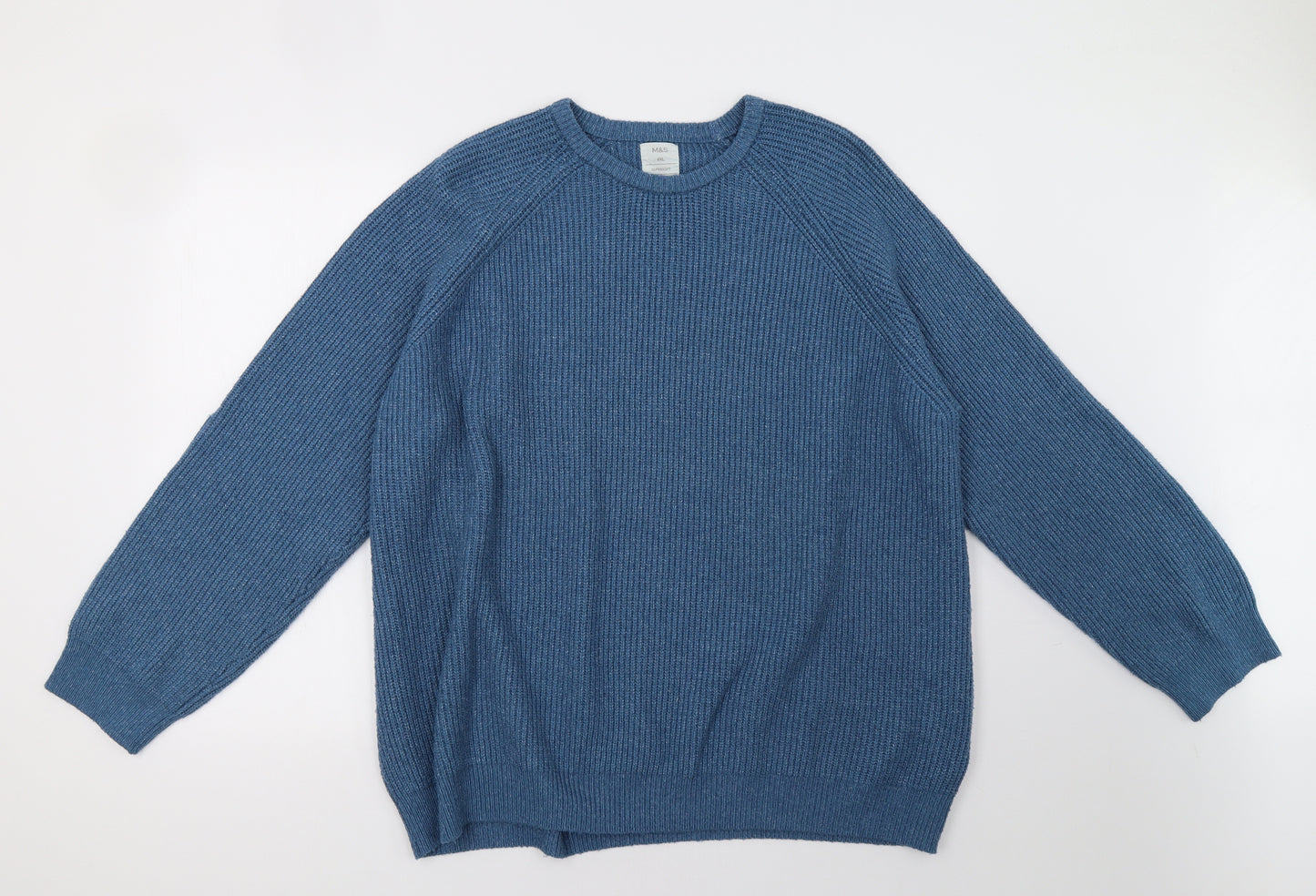 Marks and Spencer Mens Blue   Pullover Sweatshirt Size 4XL