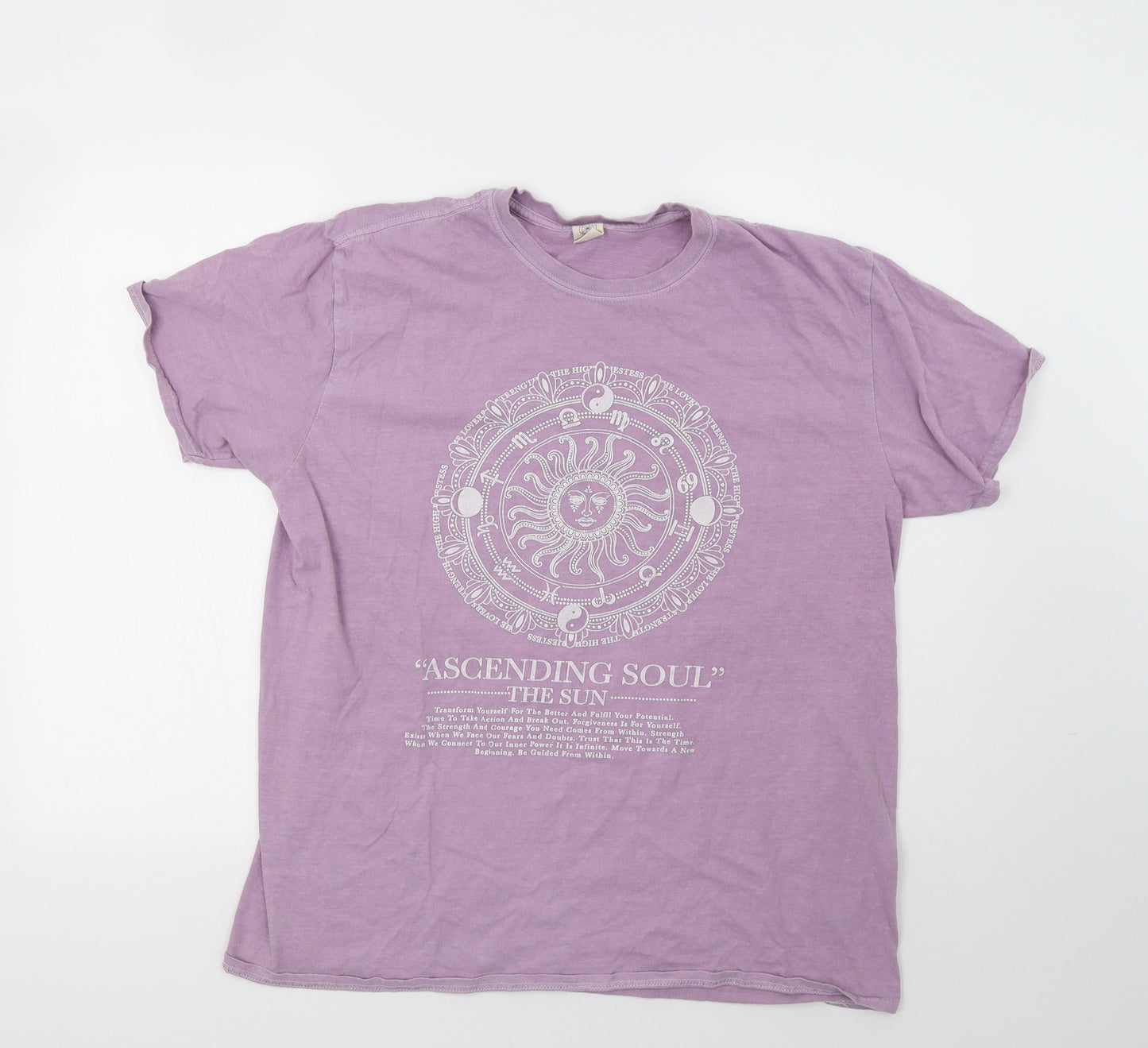 Urban Outfitters Mens Purple    T-Shirt Size M